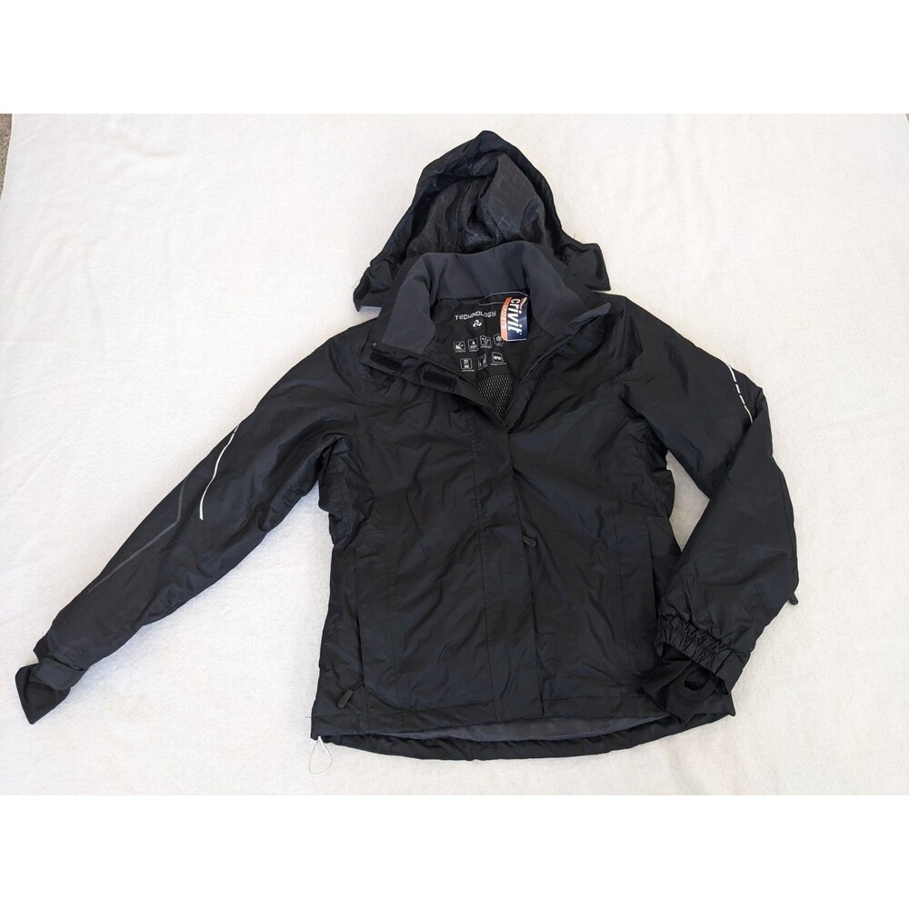 New Crivit Sports Women Thermal Technology Winter Jacket Size Medium Black